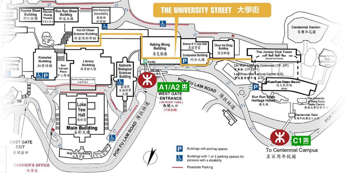 térkép hku