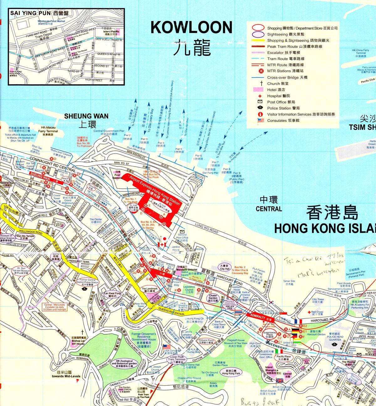 port of Hong Kong térkép
