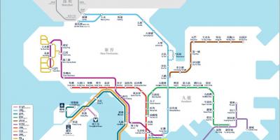Hong Kong érdekes pontok térkép