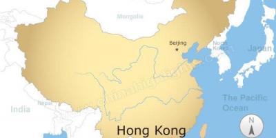 Térkép Kína, Hong Kong