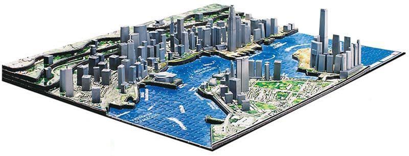 3d térkép Hong Kong