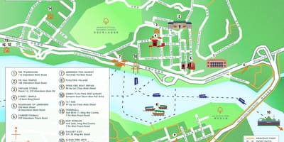 Térkép Aberdeen-Hong Kong