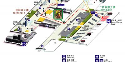 Hongkong repülőtér térkép