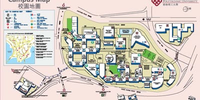 Térkép Hong Kong polytechnic university