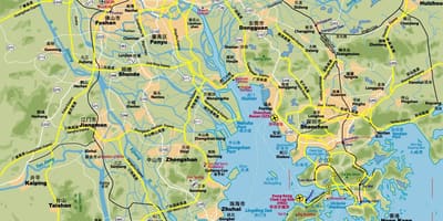Térkép Hong Kong