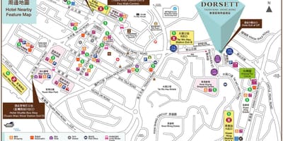 Tsuen Wan MTR pályaudvar térkép
