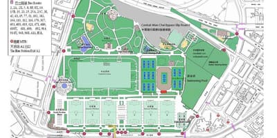 Térkép victoria park Hong Kong