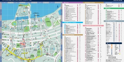Wan Chai MTR pályaudvar térkép